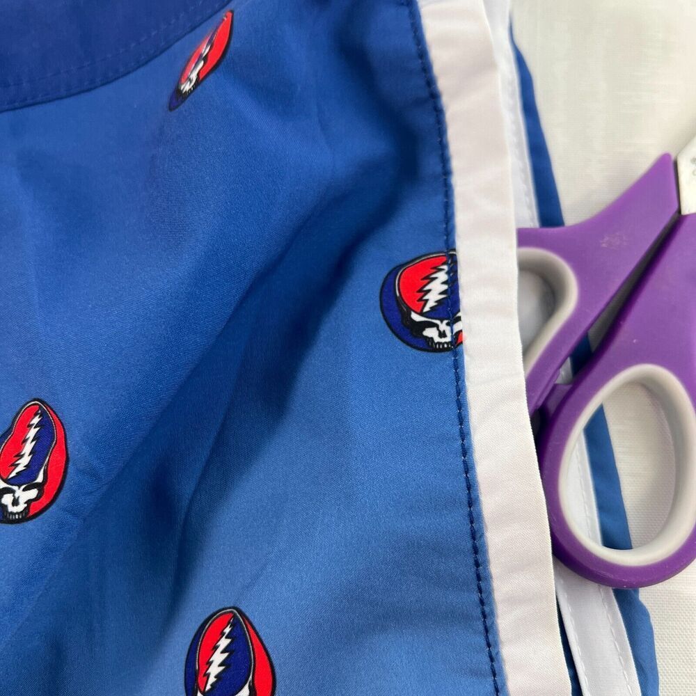 Grateful Dead Board Shorts Sec‎ 119 Swim Trunks Mens Skulls 44 - Picture 7 of 16
